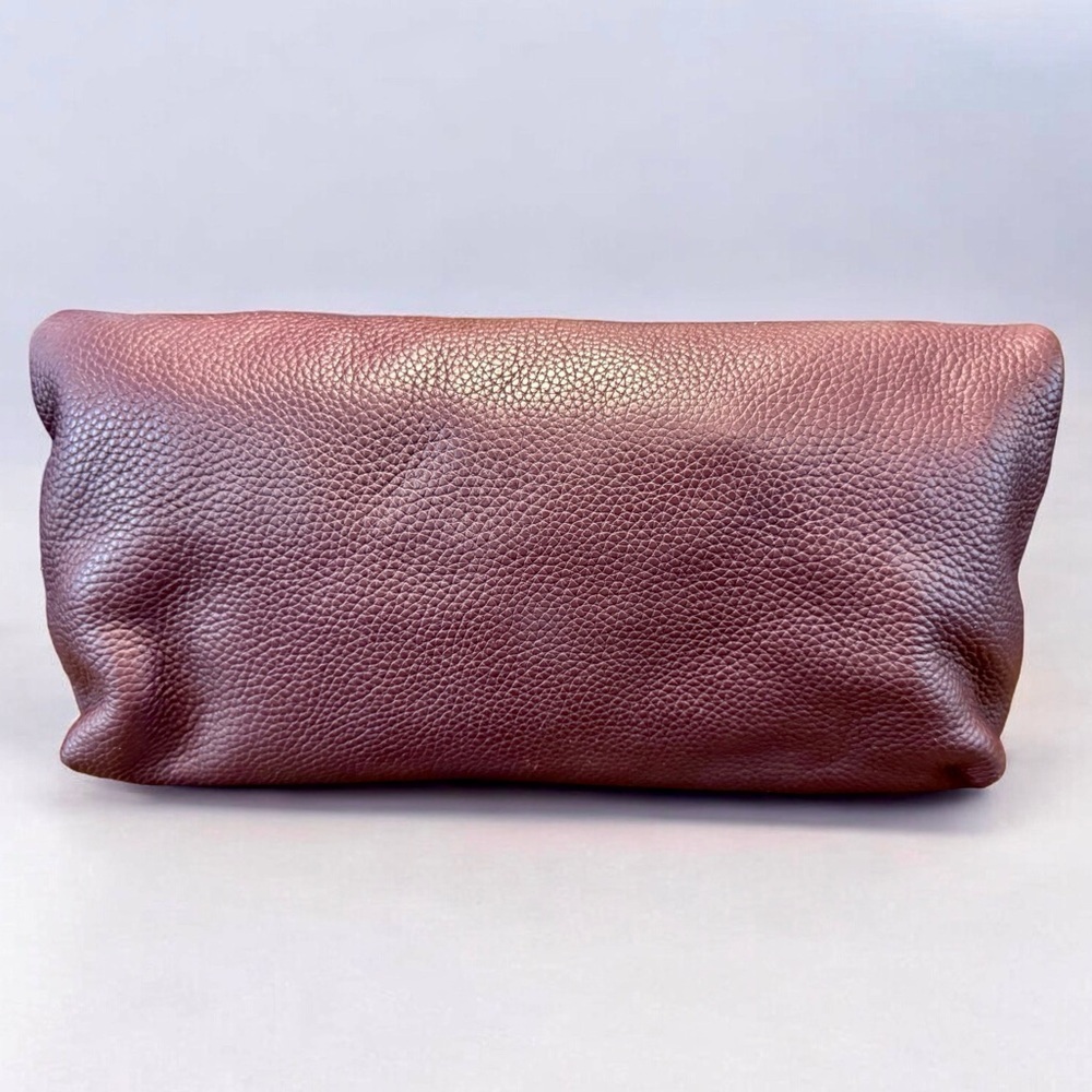 Mulberry | Pebbled Leather Fold-Over Cross-Clutch - Picture 4 of 12